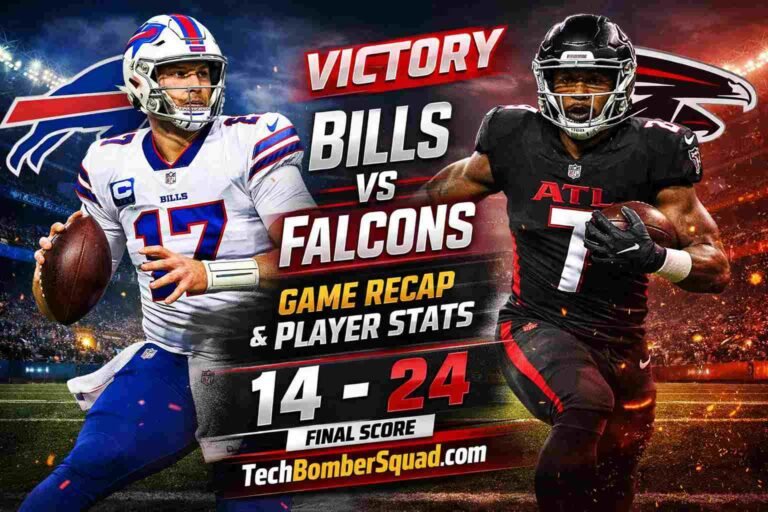 Buffalo Bills vs Atlanta Falcons Match Player Stats