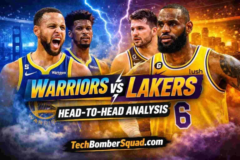 golden state warriors vs lakers match player stats