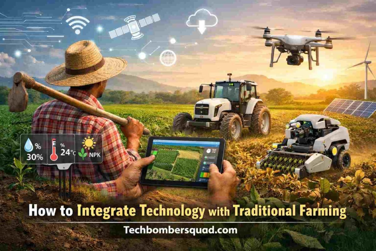 How To Integrate Technology With Traditional Farming