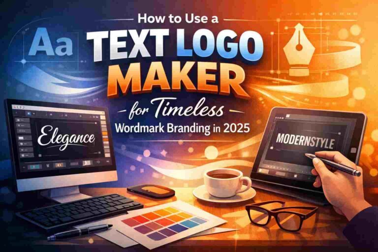 How to Use a Text Logo Maker for Timeless Wordmark Branding