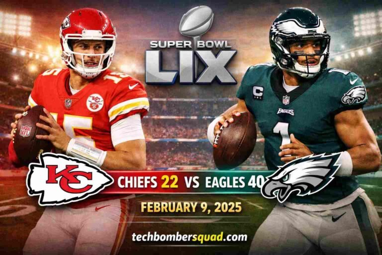 Kansas City Chiefs vs Philadelphia Eagles Match Player Stats