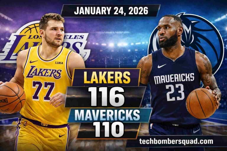 Lakers vs Dallas Mavericks Match Player Stats