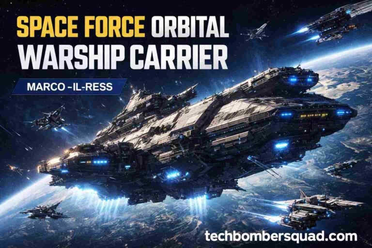 Space Force Orbital Warship Carrier