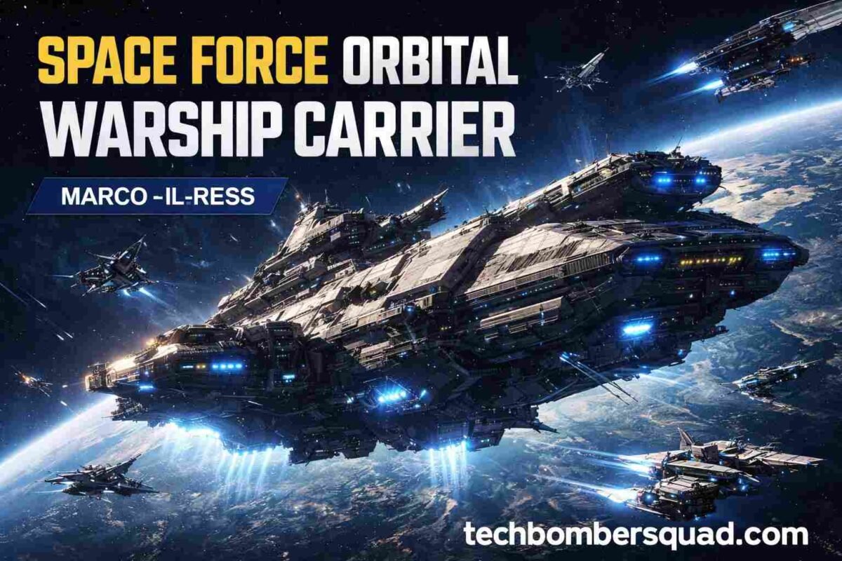 Space Force Orbital Warship Carrier